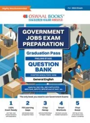Oswaal Government Exams Question Bank Graduation Pass | General English | for 2024 Exam - , Oswaal Editorial Board