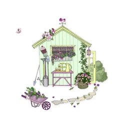 Karnet Swarovski kwadrat CL2419 Szopa - Clear Creations