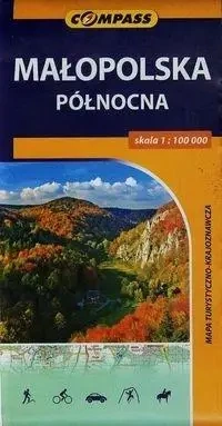 Mapa tur-krajoznawcza - Małopolska północna - praca zbiorowa