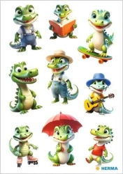 Naklejka Decor krokodylki - Herma