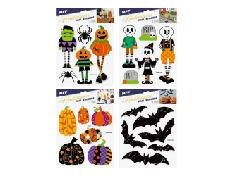 Naklejka na ścianę Halloween 26x19cm 2ark - MFP
