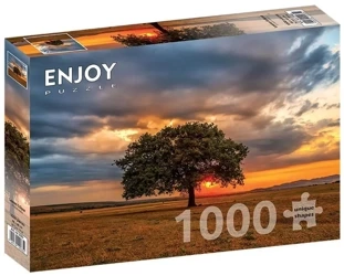 Puzzle 1000 Samotne drzewo - Enjoy