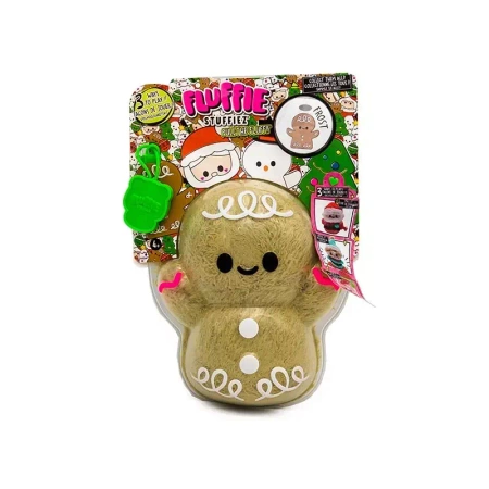 MGA Fluffie Stuffiez Small Plush - Holiday Gingerbread 514466