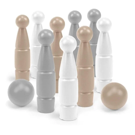 Biszkoptowa Chmurka Zestaw do gry w kręgle 11el - WADER