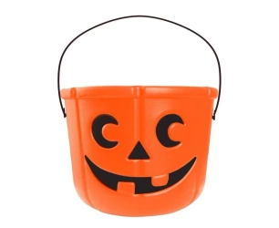 Wiaderko uśmiechnięta dynia rozm. 18x14cm - Godan