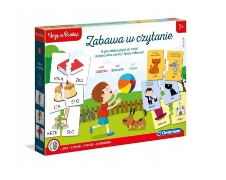 Zabawa w czytanie - Clementoni