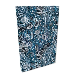 Notes A5 kratka Soft Touch Ornament Blue - EV-Corp