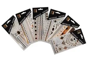 Tatuaże metaliczne - brak