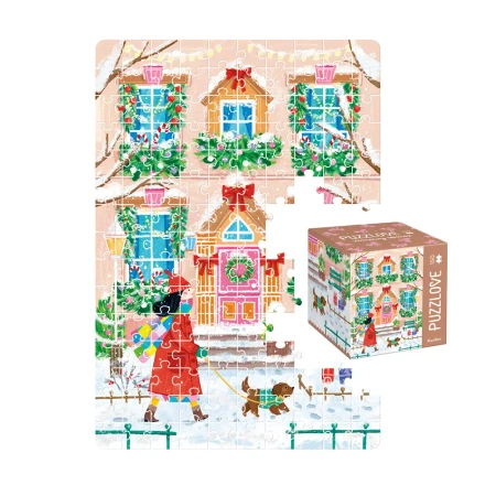Puzzlove CzuCzu Zimowy spacer 150el - Bright Junior Media