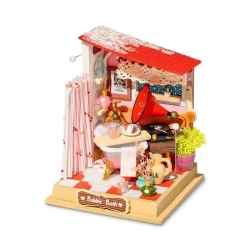 Składany Drewniany Model Mini Łazienka - Nice Idea