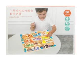 Zabawka drewniana magnetyczna segregowanie kolorów - SWEDE