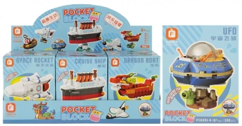 Klocki konstrukcyjne Statek Mc Disp 6/96