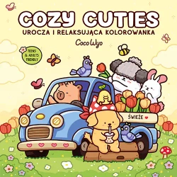 Cozy Cuties. Urocza i relaksująca kolorowanka - Coco Wyo