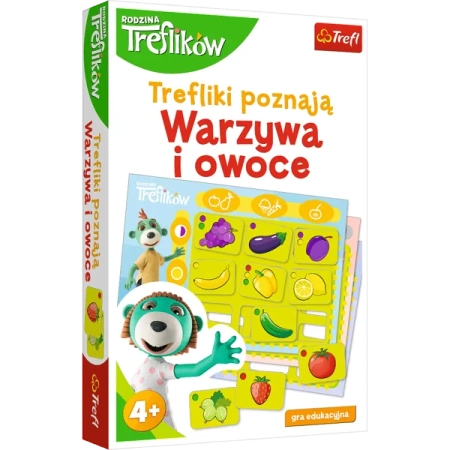 Gra Trefliki poznają warzywa i owoce - Trefl PAP