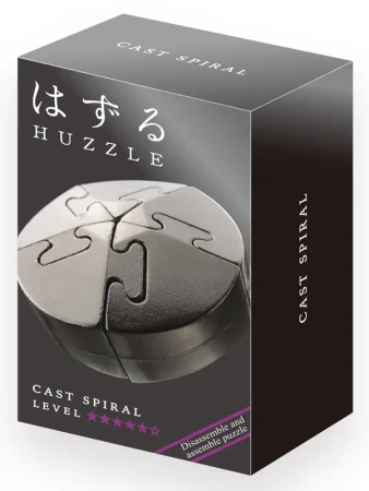 Łamigłówka Huzzle Cast Spiral poziom 5/6 - Hanayama