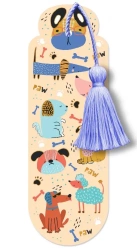 Zakładka z chwostem Kolorowe psy - Henry