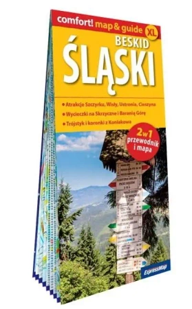 Comfort! map&guide Beskid Śląski 2w1 w.2023 - praca zbiorowa