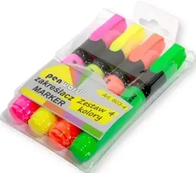 Zakreślacz 4 kolory - Penword