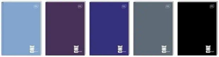 Brulion A7/80K kratka One Color (20szt) - INTERDRUK
