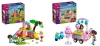 LEGO FRIENDS 42640 PLAC ZABAW DLA ŚWINEK MOR+STOISKO Z WATĄ CUKROWĄ I SKUTE