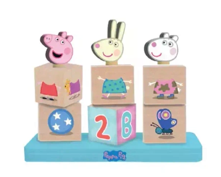 Świnka Peppa układanka drewniana