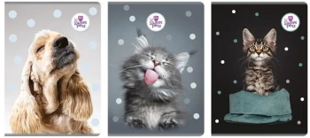 Zeszyt A4/60K kratka The sweet pets (5szt) - Beniamin