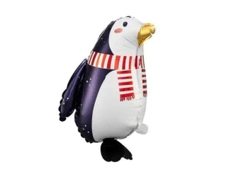 Balon foliowy Pingwin 29x42cm - PartyDeco