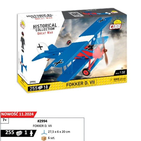 Historical Collection Fokker D. VII - Cobi