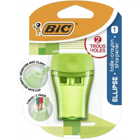 Temperówka Sharpener Ellipse 2-otwory mix - BIC
