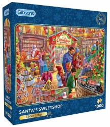 Puzzle 1000 Sklep ze słodyczami - Gibsons