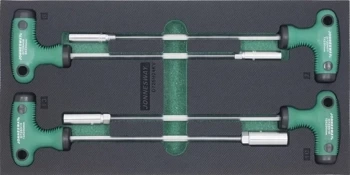 D725N04KV Zestaw 4szt. kluczy sztorcowych we wkładce EVA - JONNESWAY