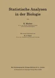 Statistische Analysen in der Biologie - Kenneth Mather