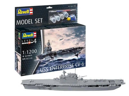 Model Set USS Enterprise CV-6 - Revell