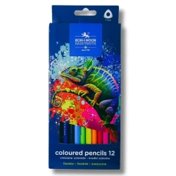 Kredki trójboczne 12 kolorów - Koh-I-Noor