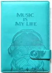 Notatnik dziecięcy A5/64K gładki TW Pies buldog - Fresh