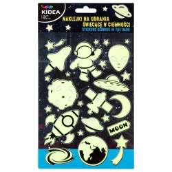 Naklejki na ubrania świecące Kosmos KIDEA - DERFORM