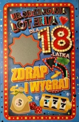 Karnet Urodziny 18 męskie - YEKU