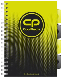 Kołobrulion B5 Coolpack 100 kartek Gradient LEMON - PATIO