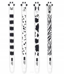 Paczka Długopis wymazywalny Black&White 0,5 mm Happy Color mix 12szt.