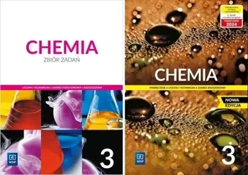 Chemia 3 Podręcznik + zbiór zadań zakres rozszerzony WSIP 2024 - Ewa Odrowąż