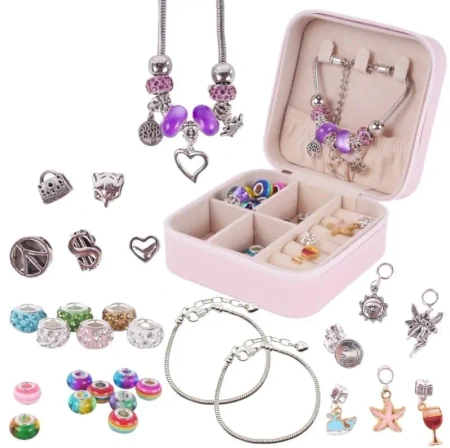 Zestaw do robienia biżuterii mix - Maksik