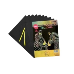 Wydrapywanka tęczowa A4 10 arkuszy WZ-05 - Penword