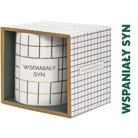 Kubek Wspaniały Syn - Be-Happy Gifts