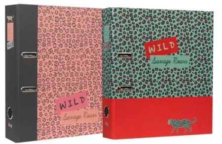 Segregator A4/2R 8cm z dźwignią B'Log Wild - Bee-bee