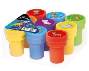 Stempelki ozdobne 9 sztuk KIDEA - DERFORM