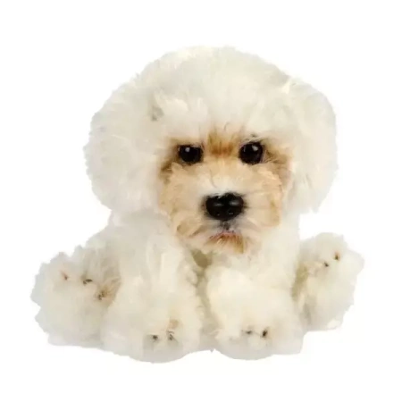 Pies Maltańczyk 13 cm - SUKI plusz