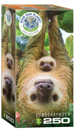 Puzzle 250 Sloths 8251-5556 - Eurographics