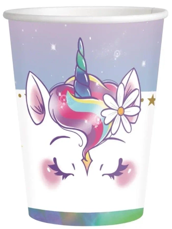 Kubki papierowe 250ml 8szt - Amscan