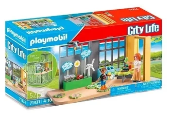Zestaw z figurkami City Life 71331 Rozbudowa: Nauka o środowisku - Playmobil