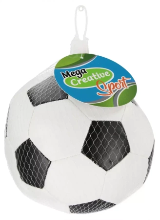 Piłka nożna. Miękka w siatce - Mega Creative